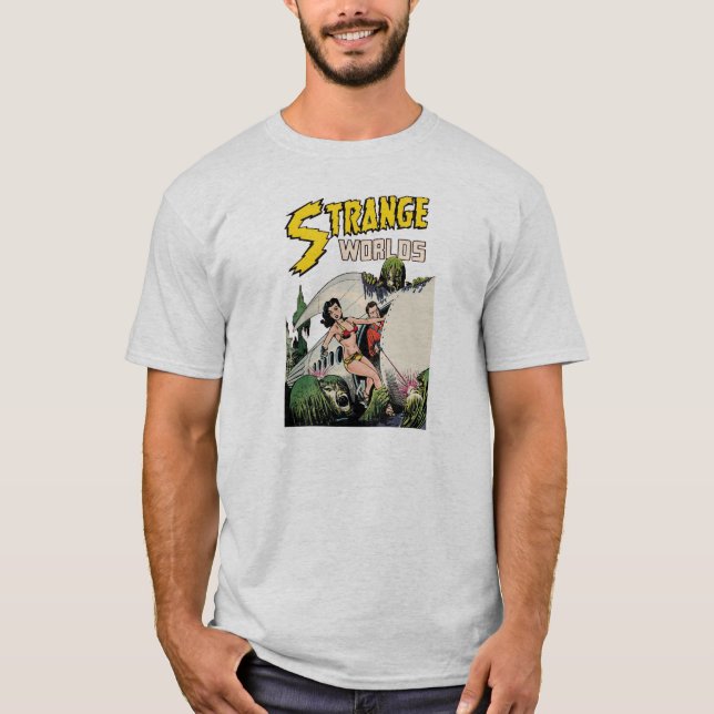 T-shirt Mondes étranges : Guerre des Marais-Hommes (Devant)