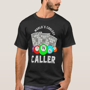 T-shirt Mondes le plus frais Bingo Caller Bingo Lecteur Ho