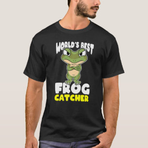 T-shirt Mondes meilleur attrapeur de grenouilles enfants g