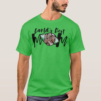 T-shirt Mondes meilleur MOM 13