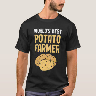 T-shirt Mondes meilleur pomme de terre Expert Potato Peeli