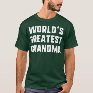 T-shirt Mondes plus grand grand grand grand-mère Drôle cad