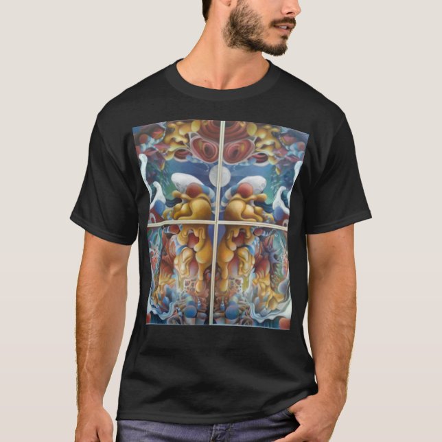 T-shirt Mondes viraux (Devant)