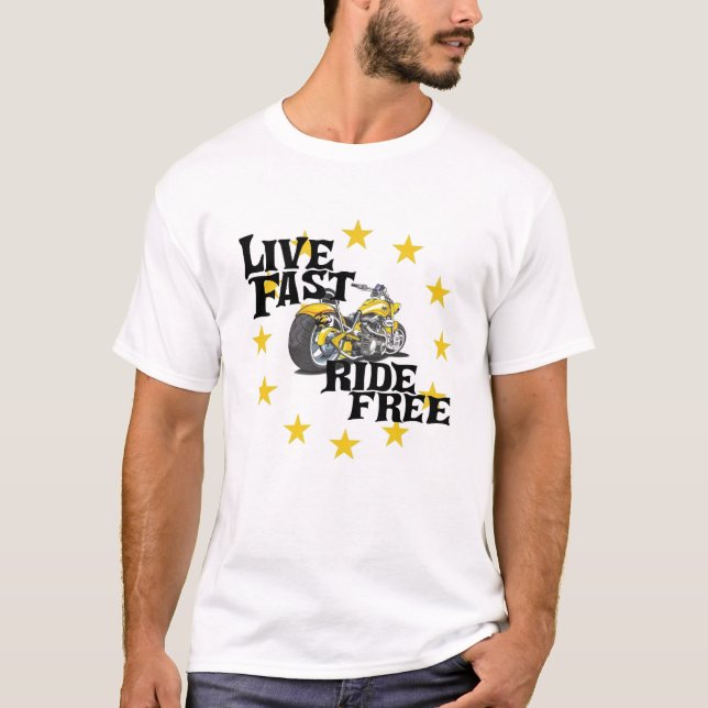 T-shirt mondial moto (Devant)