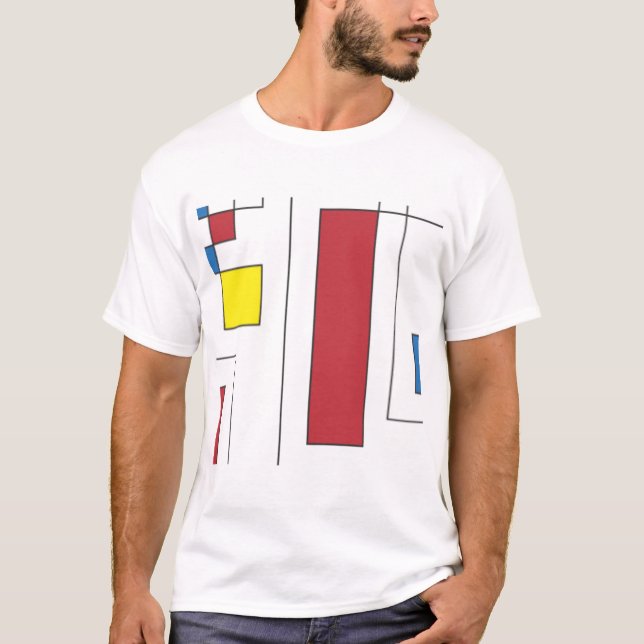 T-shirt mondrien (Devant)