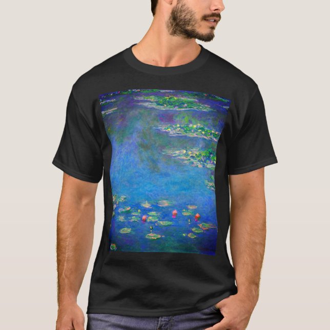 T-shirt Monet Water Lilies 1906 (Devant)