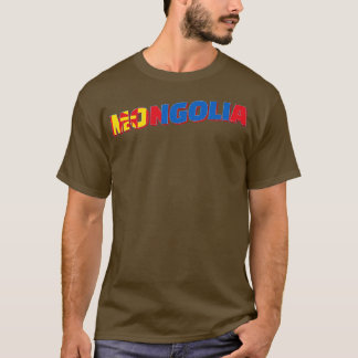 T-shirt Mongolie Style Vintage rétro souvenir 2