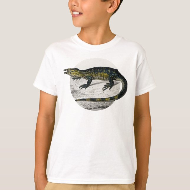 T-shirt Moniteur Lizard (Devant)