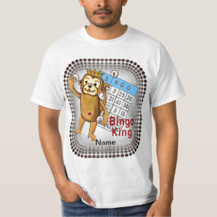 T-shirt Monkey Bingo King