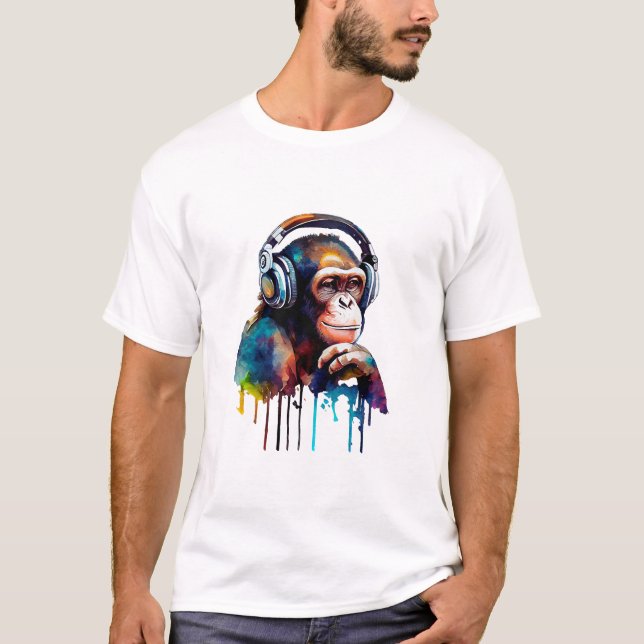 T-shirt Monkey Business (Devant)