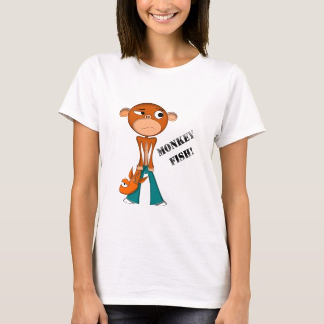 T-SHIRT MONKEY-FISH (Devant)