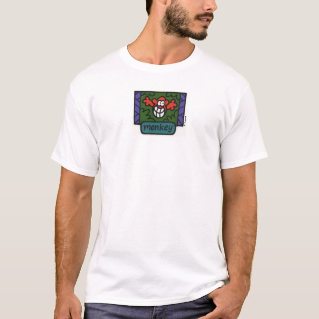 T-shirt Monkey tous les sourires (Devant)