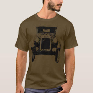 T-shirt Monoblock britannique classique vintage Austin Sev