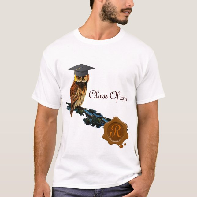 T-SHIRT MONOGRAMME DE LA PROPRIÉTÉ ET DU SCEAU DE CIRE BRO (Devant)