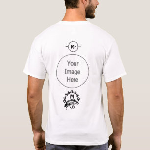 T-shirt Monogramme d'hyène tribus