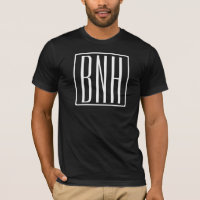 Monogramme initial | Blanc sur noir