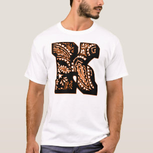 T-shirt Monogramme Paisley - K