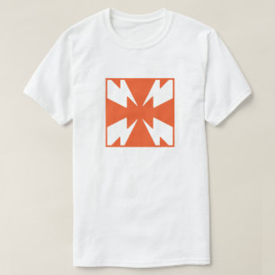 T-shirt Monogramme X Lettre Feu Classique