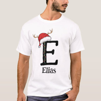T-shirt Monogrammed Family Christmas Personalize With Name