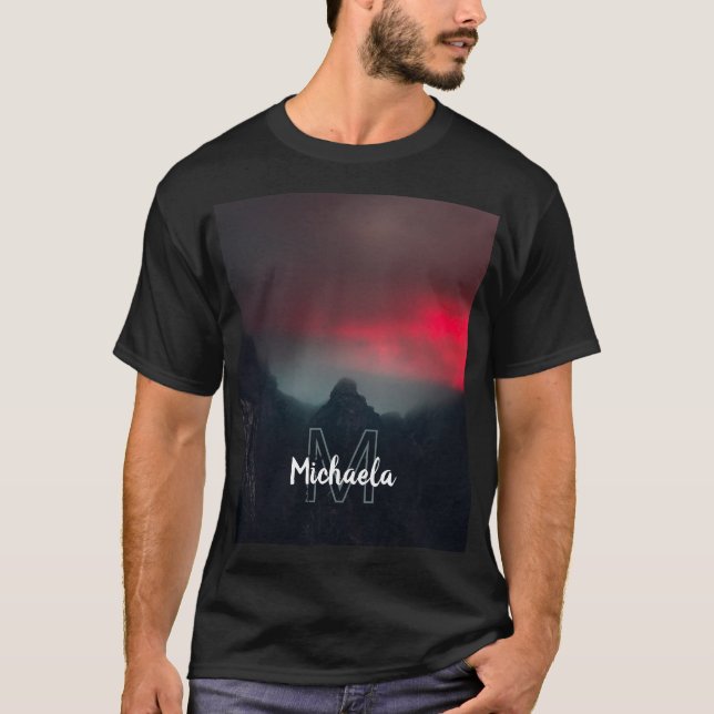 T-shirt Monographie des nuages brûlants, du brouillard et  (Devant)