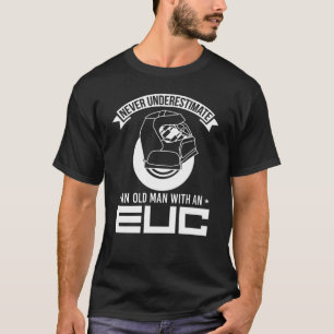 T-shirt Monowheel Vieux homme EUC E-Unicycle