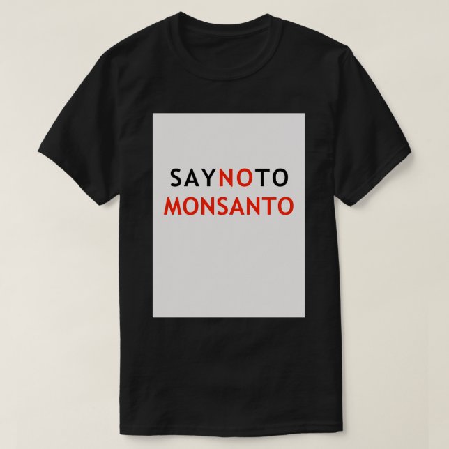 T-shirt Monsanto (Design devant)