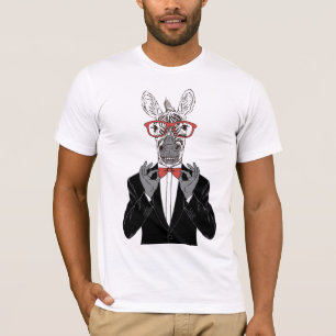 T-shirt Monsieur de zèbre