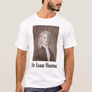 T-shirt Monsieur Isaac Newton - customisé