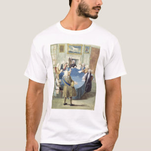 T-shirt Monsieur Robert Walpole adressant son coffret