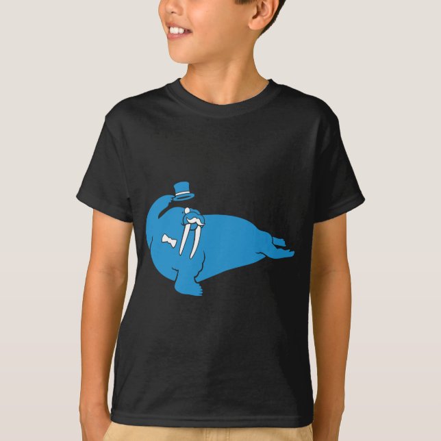 T-shirt Monsieur Walrus (Devant)