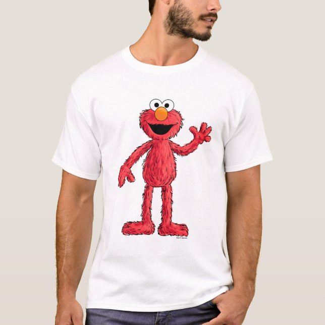 T-shirt Monster à la fin de cette histoire | Cutie Elmo (Devant)