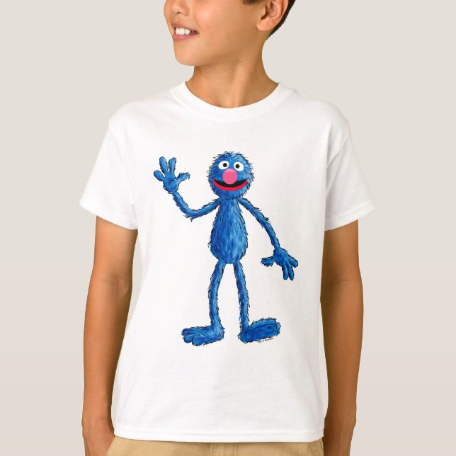 T-shirt Monster à la fin de cette histoire | Grover (Devant)