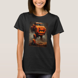 T-shirt Monster Camion Halloween Costume d'effroi Éffrayan