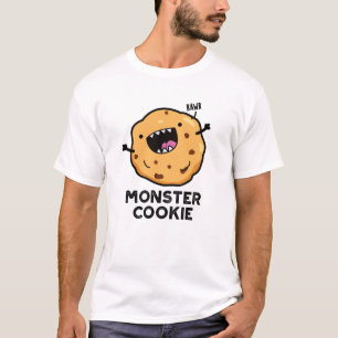 T-shirt Monster Cookie Funky Food Pun