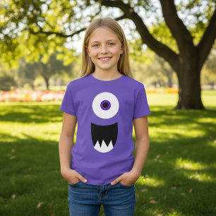 T-shirt Monster Face One Eye