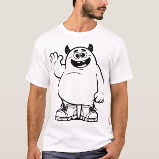 T-shirt monster hi
