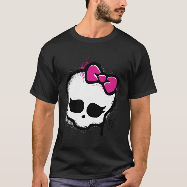 T-shirt Monster High Graffiti Skull (Devant)