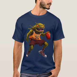 T-shirt Monster Joueur de basket-ball / Monster de basket-