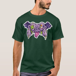 T-shirt Monster Joystick I contrôleur Halloween Gamer Horr