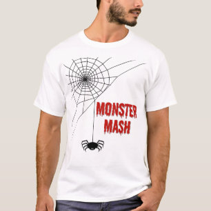 T-shirt Monster Mash Halloween Toile d'araignée