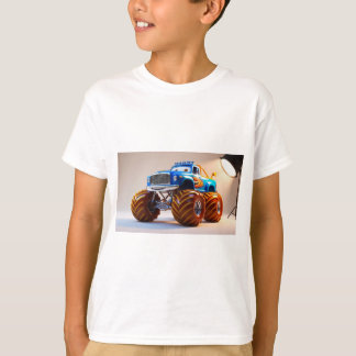 T-shirt Monster Mayhem : Quirky Adventure Truck Tee