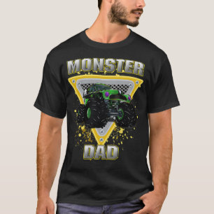 T-shirt Monster Papa Retro Vintage Monster drôle de caillo