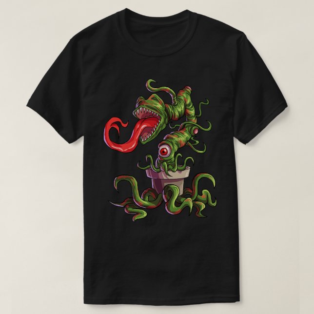 T-shirt Monster plante (Design devant)