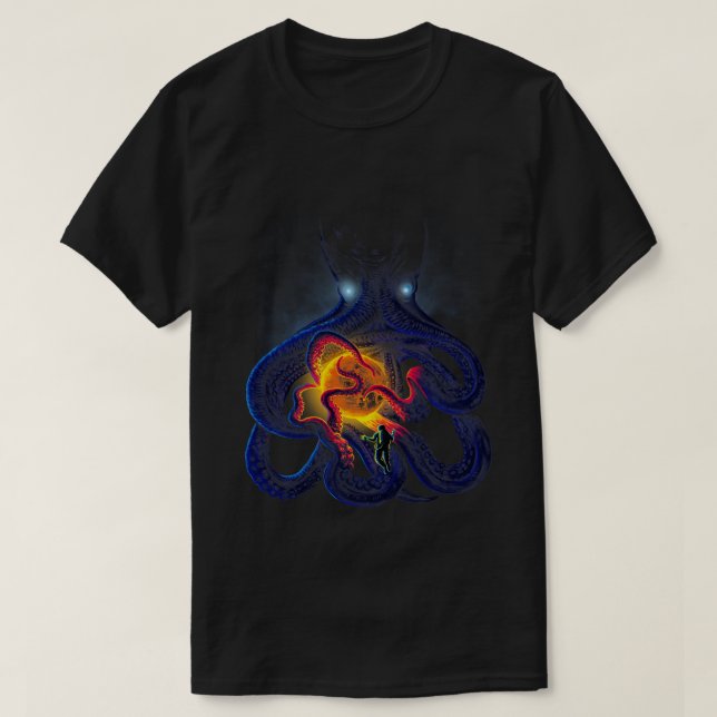T-shirt Monster spatial (Design devant)