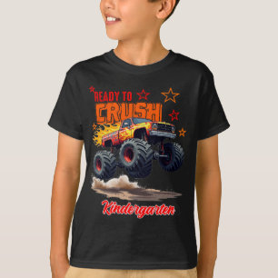 T-shirt Monster Truck "Crush Kindergarten" Tee