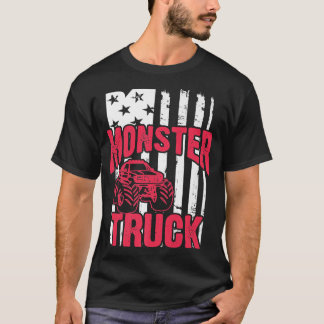 T-shirt Monster Truck Funny Driver 2094