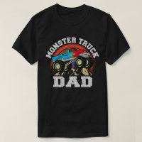 Monster Truck Papa Correspondant Famille Monster T