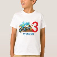 Monster Truck Rally Boy Birthday Party