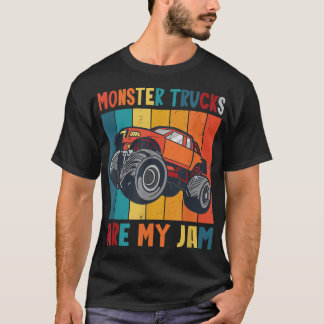 T-shirt Monster Trucks Are My Jam 2140