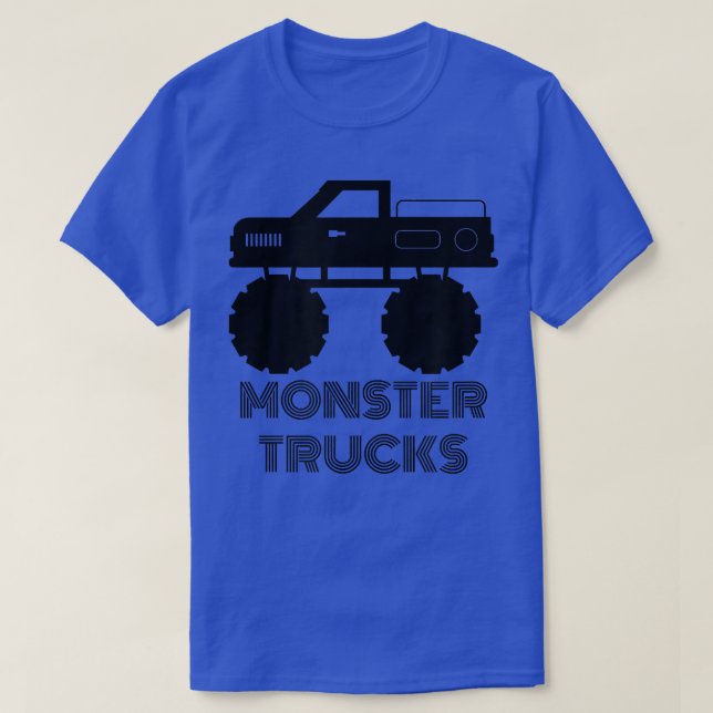 T-shirt Monster Trucks Conducteurs de broyage de boue mign (Design devant)